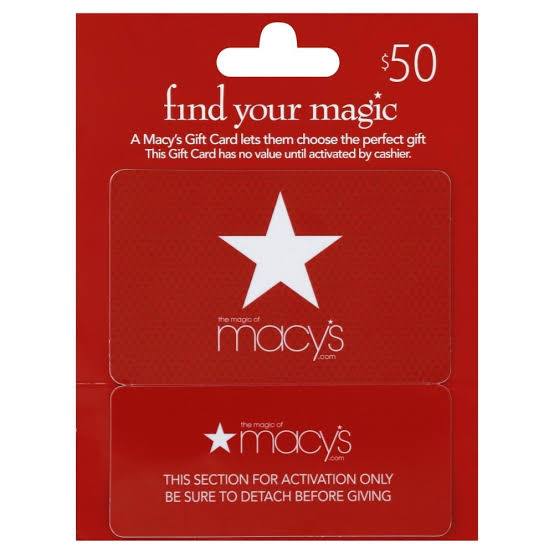 Macy Gift Card